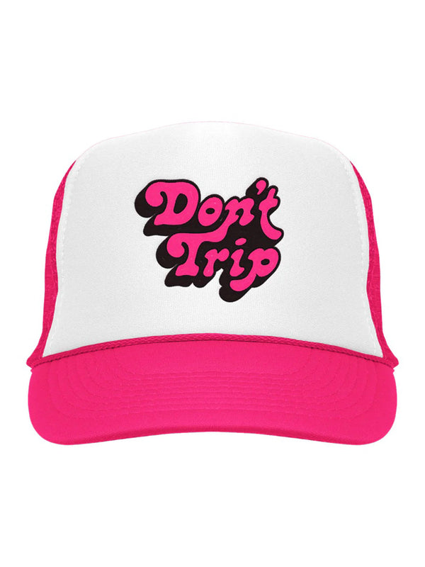Free & Easy Don't Trip Trucker Hat-Free & Easy-lobo nosara