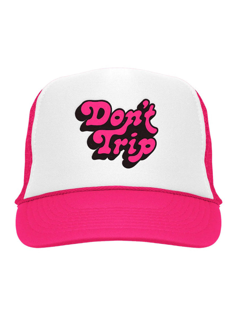 Free & Easy Don't Trip Trucker Hat-Free & Easy-lobo nosara