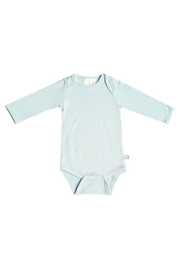 Kyte Baby Long Sleeve Bodysuit in Sage Onesies