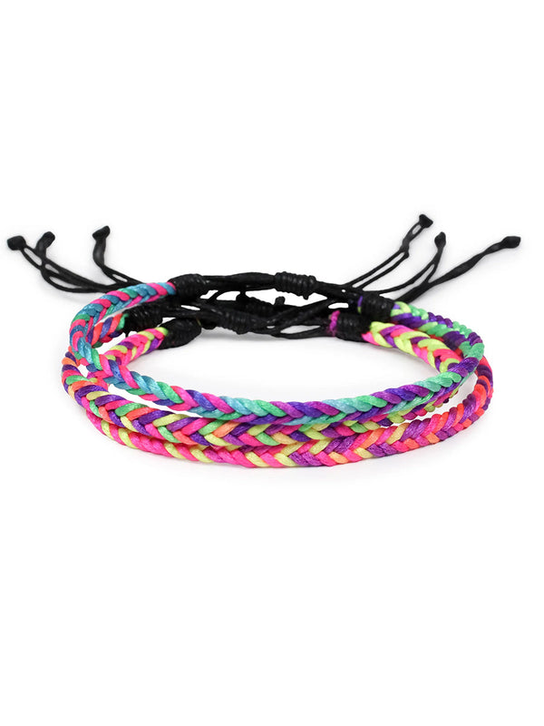 Ombré Neon bracelets-love is project-lobo nosara
