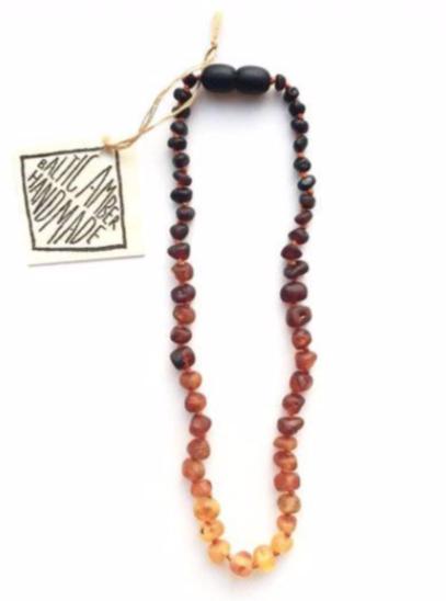 Raw Ombre Amber Necklace-Canyonleaf-lobo nosara