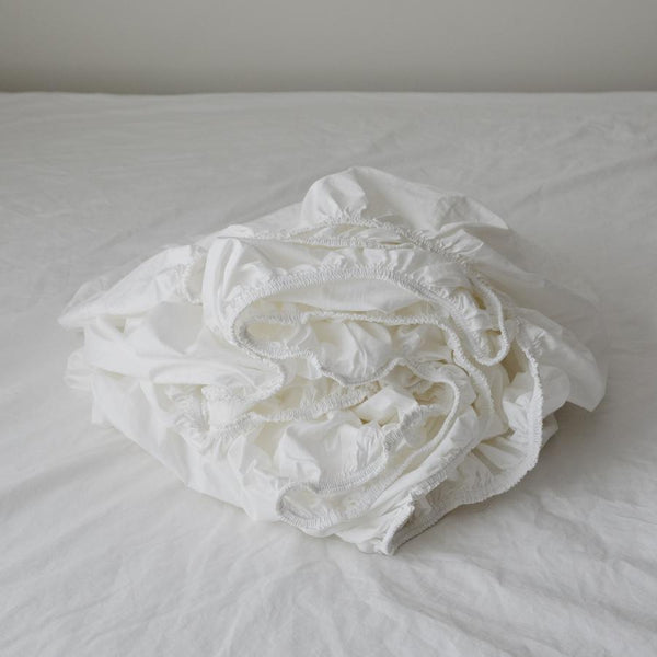 Percale Fitted Sheets-House of Jude-lobo nosara